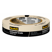 3M Scotch™ - Ruban de masquage, catégorie entrepreneur, 24 mm x 55 m-Pour les meilleures lignes de peinture sur les surfaces semi-lisses à semi-rudes