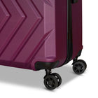Nicci - Ensemble de bagages 3 pièces Highlander – Prune-Intérieur: Sangles croisées de sécurité, Compartiment zippé, Poche filet