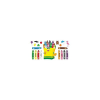 Trend Enterprises – Ensemble à babillard, crayons de cire colorés, 21/paquet (T-8076)-Crayons de cire colorés