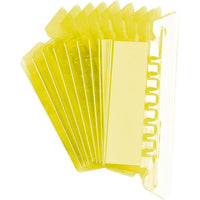 Oxford - Onglets pour chemises suspendues, 2 po, jaune-1