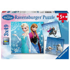 Ravensburger - Aventures au pays des neiges, 3 casse-têtes-Puzzle pour enfants