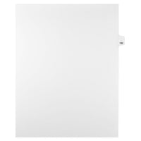 Mark Maker – Onglets séparateurs juridiques blancs, 1/25 onglets, format lettre, sans trous, numéro 182, 25/paquet-Onglets séparateurs blancs, 1/25 onglets
