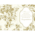 Rosedale - Carte de voeux, anniversaire de mariage 50e, abstrait-Qualité boutique de cartes de souhaits