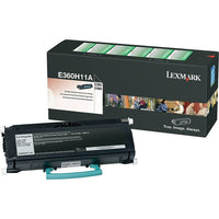 Lexmark™ – Cartouche de toner noire E360H11A, haut rendement-Noire  