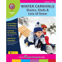 Livre numérique : Winter Carnivals  Skates, Sleds & Lots of Snow (format PDF, téléchargement pour 1 utilisateur), 1re - 2e année-Vous recevrez deux courriels : un confirmant toute la commande et l'autre avec un bouton Download Software (Télécharger le logiciel). Vous pouvez télécharger immédiatement ou revoir votre courriel pour télécharger plus tard.
