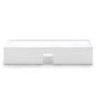Poppin – Support de moniteur, blanc (102092)-Supporte en toute sécurité jusqu'à 60 lb pour s'adapter à la plupart des moniteurs