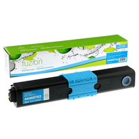 fuzion - Okidata (44469703) Cartouche De Toner Compatible - Rendement Standard - Cyan-Couleur d'encre: Cyan