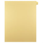 Markmaker - Intercalaires imprimes Legal, Chamois, 1/25th coupe, format lettre, sans trous, 25 tabs/PQT, 5 PQT/Boite, Numero 151-Intercalaires imprimes Legal