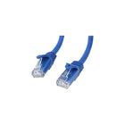 StarTech  Câble de raccordement sans crochet N6PATCH10BL Cat 6, 10 pi, bleu-Doté d’un connecteur mâle RJ-45 aux deux extrémités pour faciliter la connectivité