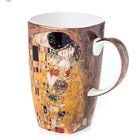 McIntosh Klimt The Kiss Grande Mug avec boîte-cadeau - 19,60 oz-Ce produit est livré dans une jolie boîte cadeau, prête à être offerte en cadeau sans aucun tracas