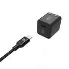 Chargeur mural USB-C Adam Elements OMNIA X1 20 W - Noir-Chargeur 20 W ultra-compact pour alimenter votre iPad Pro à PLEINE VITESSE