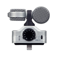 ZOOM iQ7 - Microphone stéréo professionnel pour iOS-Capsule tournante