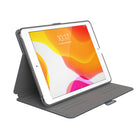 Speck - Coque Balance Foilio avec Microban pour iPad (2019/2020) - Marine arcadia/Gris foncé-Mode veille/éveil automatique