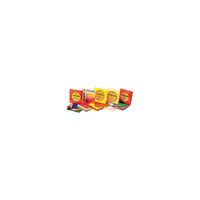 Hygloss – Carré de papier mince 5 po, pastel, 480/paquet (HYG88269)-Dimensions : 5 po