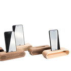 Decent Living Base de haut-parleur de téléphone en bois - Érable avec couvercle-Aucun besoin d'alimentation pour qu'il fonctionne n'importe quand n'importe où