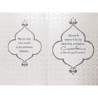 Rosedale – Cartes de souhaits or et enveloppes, Happy Anniversary, 5 1/2 x 8 po, 6/paquet (19631)-Cartes de souhaits de qualité comparable à celles qu’on retrouve dans un magasin spécialisé