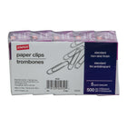 Staples® - Trombones n° 1, antidérapants, paq./100 x 5-Fini nickelé résistant à la rouille et à la corrosion
