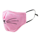 Bondstreet 2 Masques + 1 Filtre - Imprimé animal-16cm x 11cm