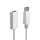 NXT Technologies - Adaptateur audio/vidéo DisplayPort/HDMI NX50715 de 0,5 pi, blanc-Longueur du câble : 6 po