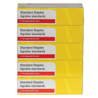 Agrafes standard, longueur de la cartouche de 1/4 po, bte/25 000-Longueur de la cartouche : ¼ po