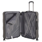 Nicci - Valise grande taille 28"  Deco - Gris-Serrure à combinaison intégrée de haute qualité sur toutes les tailles