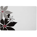 JAM Paper Étiquettes-cadeaux porte-nom avec fleurs, 2 1/4 x 3 1/2 po, 2/page, 96/paquet-Quantité par paquet : Paquet de 96