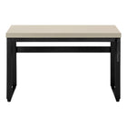 Monarch Specialties - 7679 Bureau 48 po L - Hauteur Adjustable Taupe Moderne/Noir-7