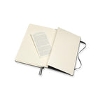 Moleskine - Carnet de la collection Classic Expanded, grand, réglé, noir, couverture rigide (QP060EXP)-Couverture rigide, noir