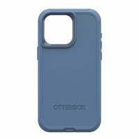OtterBox - Étui Defender Baby Blue Jeans pour iPhone 15 Pro Max-Drop + 5x autant de chutes que la norme militaire (MIL-STD-810G 516.6)