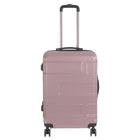 Nicci - 24" Valise de taille moyenne  Deco - Rose-Coque extérieure en ABS