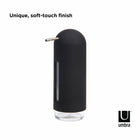 Umbra PENGUIN - Pompe à savon liquide 355ml , Noir, Paquet de 3-5