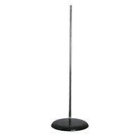 Turn-O-Matic - Support au sol pour distributeur D900 Meto, base noire et tige chrome, (100005010)-1