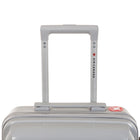 Air Canada - Valise de cabine rigide à roulettes pivotantes de 20 po Optimum  - Gris clair-Dimensions Totales: 15" x 7.5" x 19"  + 2" EXP (38 cm x 19 cm x 48 cm + 5 cm EXP)