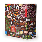 Kikkerland Studio Job Puzzle Ferme, 1000 pièces-1000 pièces