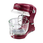 Kenmore Elite - Ovation batteur sur socle de avec couvercle pour verser - 5 qt - bourgogne-La lumière LED à faible énergie et à haut rendement éclaire le bol et le contenu afin que vous puissiez facilement vérifier votre progression de mélange