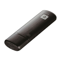 Adaptateur USB CA sans fil bibande D-Link DWA-182-La dernière technologie sans fil 802.11ac vous fournit les vitesses les plus rapides, une couverture étendue à la maison et moins de zones blanches sans fil
