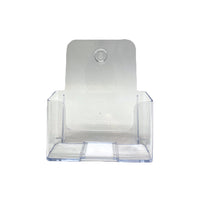 Porte-documents Futech - Acrylique - 6" L x 7,5" H x 3,5" P - Paquet de 2 (CTS0204)-Nombre de fentes: 1