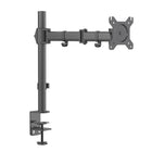 ShoppingAll - Support de montage pour écran LCD LED simple avec bras réglable - Noir-Le bras peut accueillir un écran 15"-32", jusqu'à 17,6lb/8kg avec un trou de montage VESA de 75mm x75mm ou 100mm x 100mm.