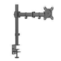 ShoppingAll - Support de montage pour écran LCD LED simple avec bras réglable - Noir-Le bras peut accueillir un écran 15"-32", jusqu'à 17,6lb/8kg avec un trou de montage VESA de 75mm x75mm ou 100mm x 100mm.