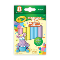 Crayola – Argile à modeler, pastel, paq./8-Apprend tout en s'amusant. Triangles, rectangles, carrés et boules sont des formes faciles à façonner et à combiner dans une multitude de façons. Vous pouvez bâtir une maison, un bonhomme ou un insecte frémissant en argile qui ne durcit pas. Vous n'avez qu'à laisser votre imagination vous inspirer !