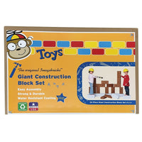 Smart MonkeyMD – Ensemble de construction géant de 24 pièces-Comprend des grands blocs faciles à manipuler pour que votre enfant puisse les empiler et créer des gratte-ciel.