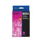 Epson - T802 Cartouche d'encre - Grande capacité - Magenta-Qualité photo supérieure à celle des photos de labo
