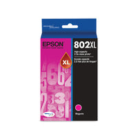 Epson - T802 Cartouche d'encre - Grande capacité - Magenta-Qualité photo supérieure à celle des photos de labo