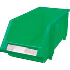 Kleton - Bac Empilable & À Suspendre, 7-7/8po La, 7po H X 17-11/16po P, Vert, paquet de 12-Capacité 66 lb