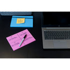 Feuillets super collants Post-it − 8 x 6 po − collection Coup de pouce, lignés, 180 feuillets, paquet de 4-Les feuillets super collants Post-it se collent et se recollent pour que vos pensées soient remarquées