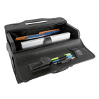Nextech - Porte-documets à roulettes - 15,6 po ordinateur portable - Noir-Poignée moulée ultra confortable