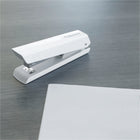 Fellowes - Agrafeuse de bureau antimicrobienne LX820 Classic grand format - Blanc-Indicateur de niveau d'agrafeuse