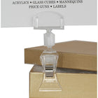 Eddie's - Porte-affiches Versa Clip - 2-3/4" de long - transparent - 2Paquet de 5 (130651-25)-Plastique