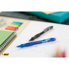 BIC - Stylos Gelocity à encre gel rétractable – 0,7 mm – noirs – paquet de 4-Encre noire