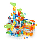 VTech - Marble Rush - Ensemble tire-bouchon Rush - 112 pièces-Comprend 10 billes et 102 pièces de construction comprenant un tire-bouchon musical, des pistes rapides, un vortex vertigineux et plus qui se connectent facilement